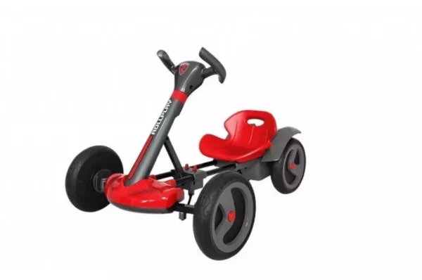 ROLLPLAY ride on goKart  6v battery Red & Black Flex XL BOYS GIRLS 6+ Years NEW