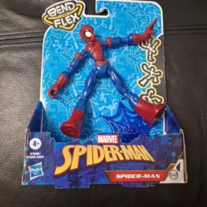 Marvel Spider-Man Bend
  and Flex Action Figure Toy Flexible 6-Inch Figure