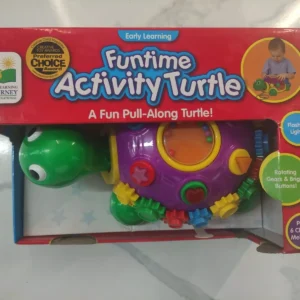 The Learning Journey
  Funtime Activity TURTLE- Shapes Color Lights Gears Pull Toy