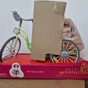 Our Generation Doll Pizza
  Delivery Bike And Accessories