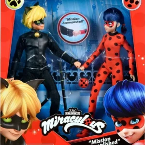 Bandai Miraculous Bambole
  Ladybug e Chat Noir