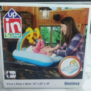 Bestway Inflatable Baby
  Bath Seat Chair Changing Mat Travel Wash Clean Camping