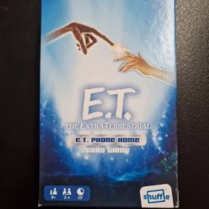 E T The Extra Terrestrial
  Phone Home Card Game Universal movie Shuffle