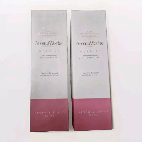 AromaWorks Nurture Room  And Linen Mist 100ml X 2