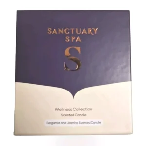 Sanctuary Spa Signature
  Candle Bergamot and Jasmine Scented 260g