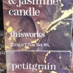 Lot Of 2 ThisWorks
  Petitgrain & Jasmine Candle 220g Home Luxury