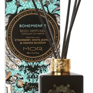 Mor Emporium Classics
  Reed Diffuser Strawberry – Jasmine & Orange Blossom 180ml