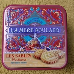 LA MERE POULARD – Le Mont
  St. Michel Pure Butter Biscuit 500g – Gift Idea