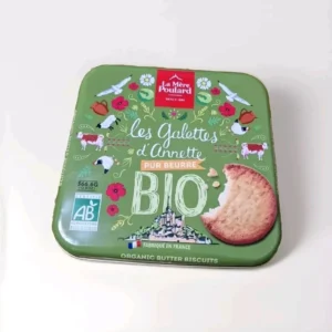 LA MERE POULARD 1888 –
  Pure Butter BIO Biscuit In a Gift Tin. 366.6g 40 Biscuits