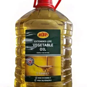 KTC Extended  Life Vegetable Oil 5L. Perfect For Frying and Cooking