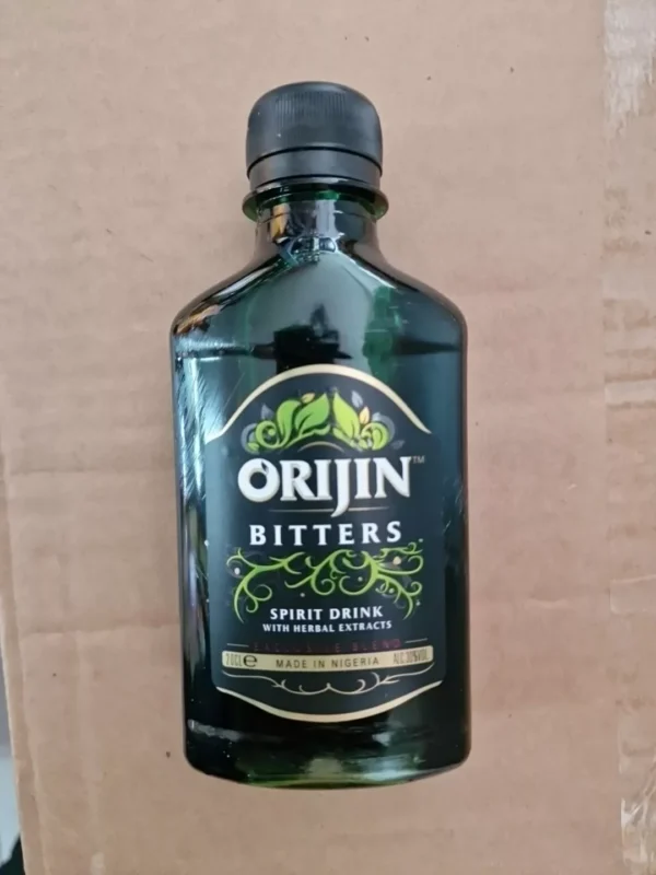 Bundle Of 10  Nigeria ORIJIN Bitters Herbal Extract Drink 200ml Each (200ml X 10)