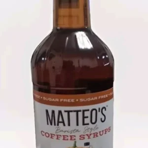 Matteos Sugar
  Free Thin Maple Pumpkin Coffee Syrup 1L Zero Calories