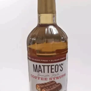 Matteos Sugar
  Free Thin Chocolate Caramel Coffee Syrup 1L Zero Calories