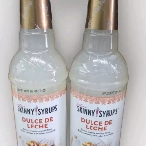 Lot Of 2
  Jordan’s Skinny Syrup DULCE DE LECHE Flavour Sugar Free 750ml 2 Pcs