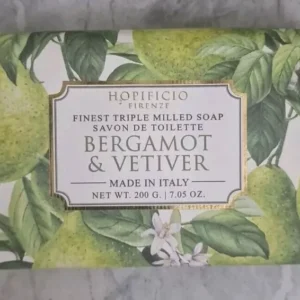 Hopificio – – Finest
  Triple Milled Bergamot & Vetiver ITALIAN Bar Soap 200g