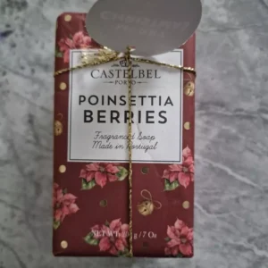 Castelbel Poinsetta
  Berries Merry Christmas Soap Bar 200g x 2. Gift Idea