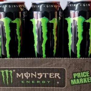 MONSTER ENERGY
  Original Flavour Energy Drink 500mL Cans (PACK OF 12) Full Case