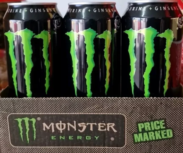 MONSTER ENERGY  Original Flavour Energy Drink 500mL Cans (PACK OF 12) Full Case