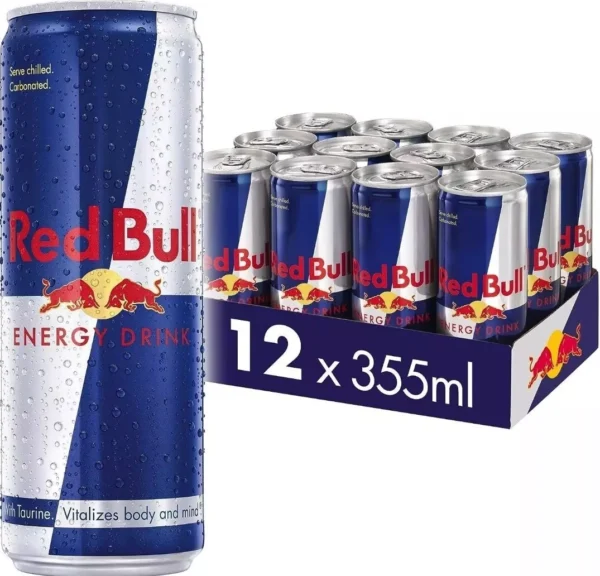 Red Bull  Energy Drink Pack Of 12 By 355Ml Can. PMP
