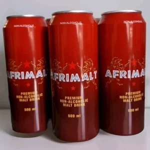 Afrimalt Cans
  Non Alcoholic Malt Drink 500ml x 12 Cans