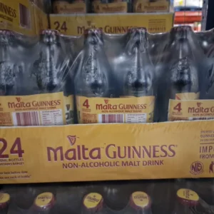 Malta Guinness
  Non Alcoholic Malt Drink Bottle 330ml x 24 Bottles.