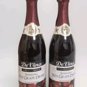 2 X Devina Non
  Alcoholic Sparkling Red Grape Wine Drink 750ml ( 2 Bottles)