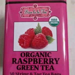 Brew La La Tea
  Organic Raspberry 50 String & Tag Tea Bags