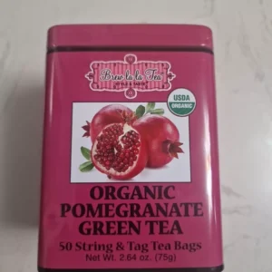 UK Brew La La
  Tea Organic Strawberry & Pomegranate, 2x 50 String Tag Tea Bags