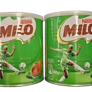 Ghana Nestle
  Milo Chocolate Malt Energy Drink 400 g Tin. (Pack Of 2)