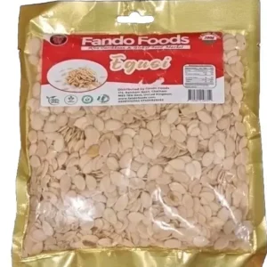 Fando Foods  200g Ground Egusi, Melon. Authentic and Organic