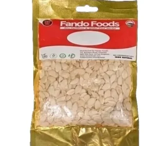 Fando Foods  WHOLE EGUSI 100% Nigerian Hand Peeled Egusi Melon Seeds 100g