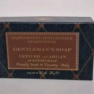 Saponificio Artigianale
  Fiorentino VETIVER and ARGAN Scented Soap Bar 300g