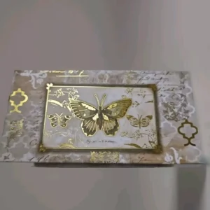 Punch Studio 113g Bar
  Almond Soap in a Music Box Golden Butterfly Gidt Idea