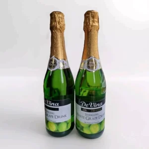 2 X Devina Non
  Alcoholic Sparkling White Grape Wine Drink 750ml ( 2 Bottles)