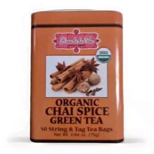 Brew LA LA TEA
  Organic CHAI SPICE Green Tea 50 Strings & 10 Tea Bags