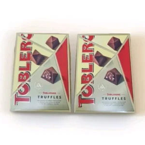 Lot Of 2  Toblerone Chocolate Truffles 180g box Christmas ( 2 Packs)