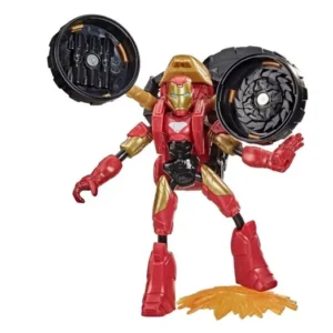 Marvel Bend & Flex
  Flex Rider Iron Man Action Figure and 2-in-1 Motorcycle