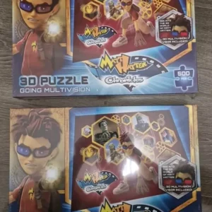 Bundle Of 2 MATT HATTER –
  MULTIVISION & BRING IT ON PIECE 3D JIGSAWS + VISOR