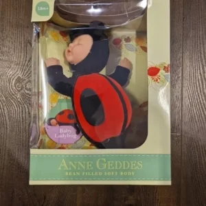 ANNE GEDDES – BEAN FILLED
  COLLECTION – BABY LADYBIRD In Original Box.