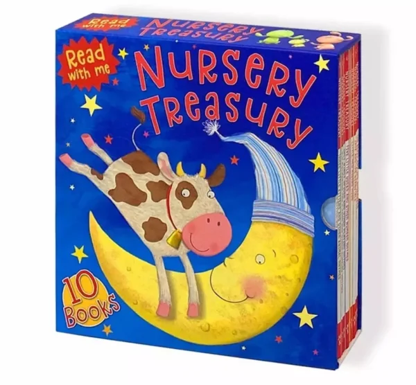 Read With Me Nursery  Treasury Collection 10 books box Set by Mile | By 2