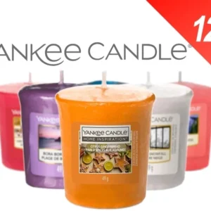 12 x Yankee candle home
  inspiration votive Selectio for christmas/birthday/gift