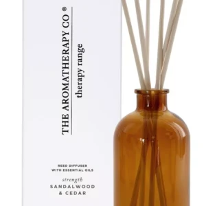 The Aromatherapy Co Reed
  Diffuser 250ml – Strength Sandalwood & Cedar