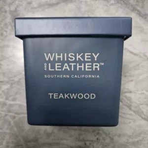 WHISKEY & LEATHER
  Southern California TEAKWOOD – Ideal Home Gift for all