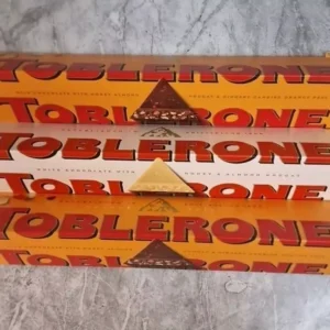 Toblerone Orange Twist x2
  + Milk Chocolate with Honey & Almond Nougat X1- 360g