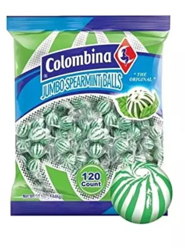 Jumbo Mint Balls  (Spearmint, Bulk-120 ct)