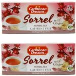 Jamaican Caribbean dreams Sorrel Herbal Ginger tea
