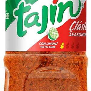Tajín Clásico Fruit & Snack Seasoning 400g – Pack of 2 | Chili Lime Powder for Fruits, Veggies, Snacks, Popcorn & More