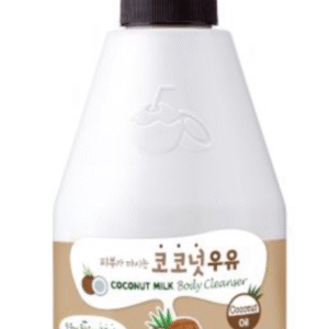 Kwailnara Coconut Milk Body Cleanser 560g Pack of 2 | Korean Beauty Moisturising Body Wash with Coconut Oil & Milk Protein