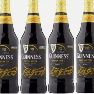 Guinness Nigeria Foreign Extra Stout 600ml (Pack of 6)