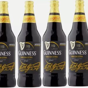Guinness Nigeria Foreign Extra Stout 600ml (Pack of 4)
